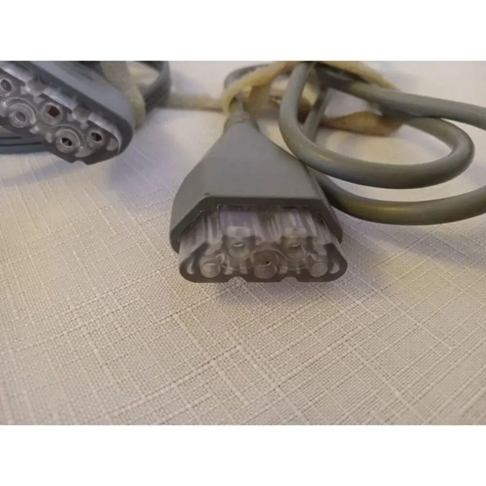 (2)Dell Laptop Linetek 25a 125v 3ft Power Cord D7072 3170111 Cable + CAR CHARGER